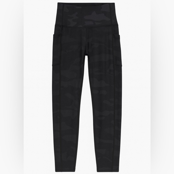 Yogalicious Lux Black Camo High Waist 7/8 Leggings with Pockets Yoga Size XS - Picture 1 of 6